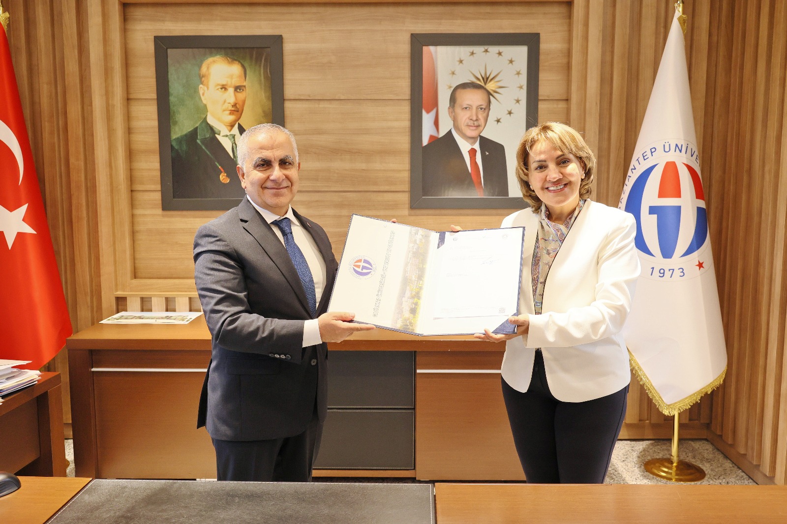 GAÜN OĞUZELİ MYO MÜDÜRLÜĞÜNE ATAMA GERÇEKLEŞTİRİLDİ