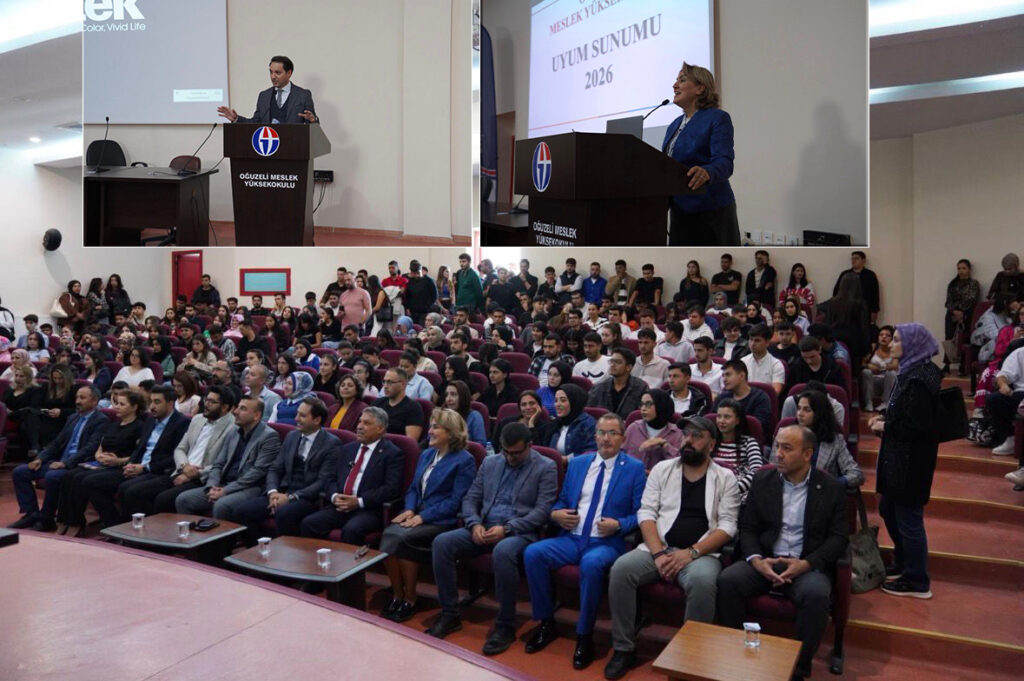 GAÜN OĞUZELİ MYO’DA ORYANTASYON PROGRAMI YAPILDI