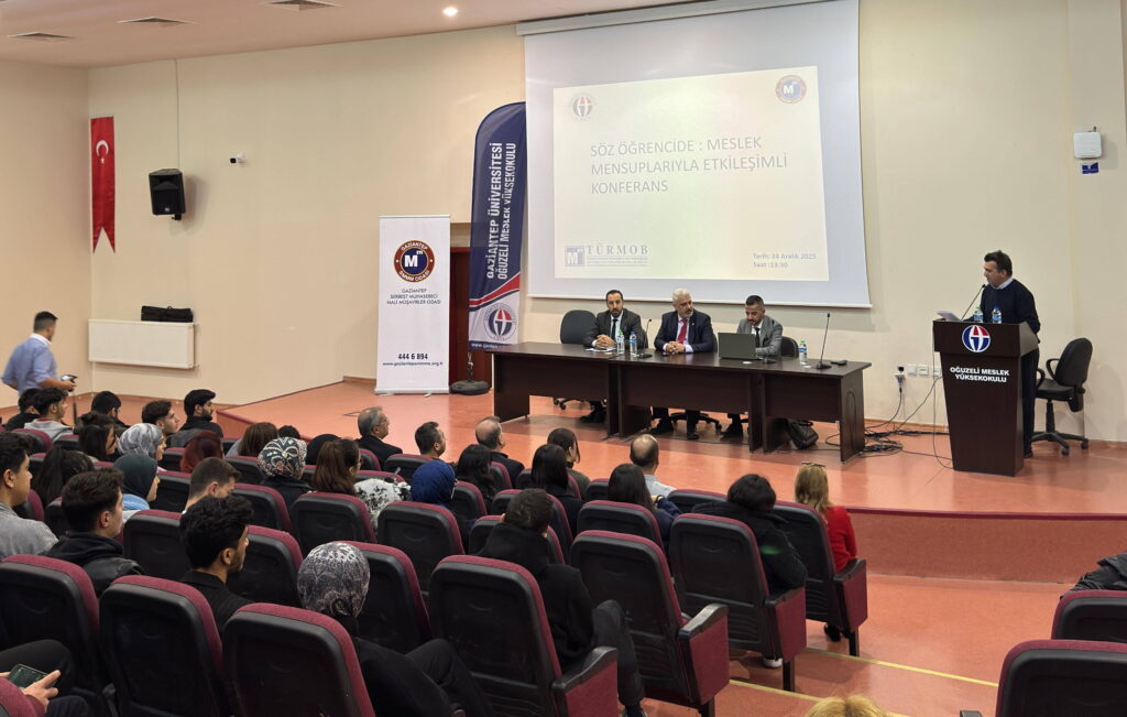 OĞUZELİ MYO’DA MUHASEBE, DENETİM VE SÜRDÜRÜLEBİLİRLİK KONFERANSI