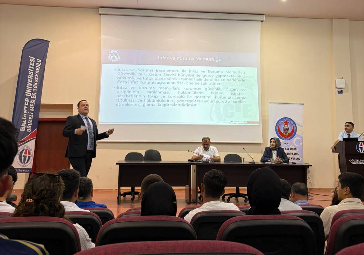 PANEL ON THE PENAL SYSTEM AT OĞUZELİ VOCATIONAL SCHOOL